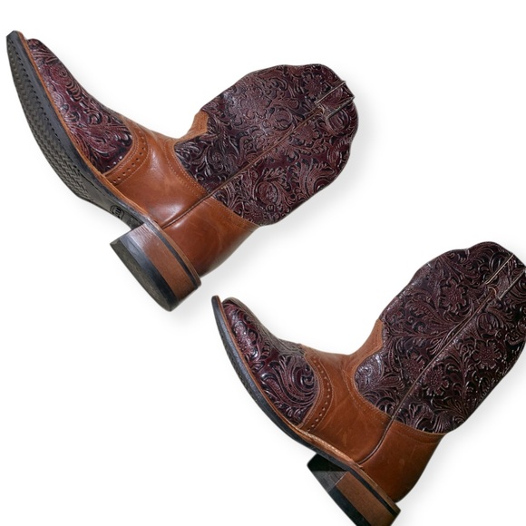 Boulet Ladies Western Boots Dankan Brown 2050 - Picture 6 of 16